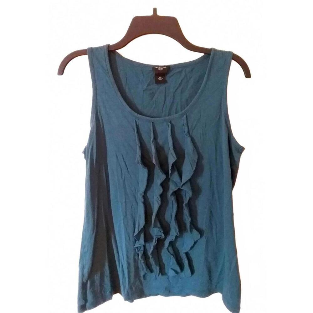 Ann Taylor Sleeveless Shirt Petite Medium